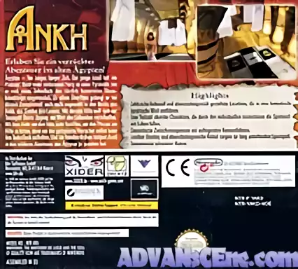 Image n° 2 - boxback : Ankh - Curse of the Scarab King